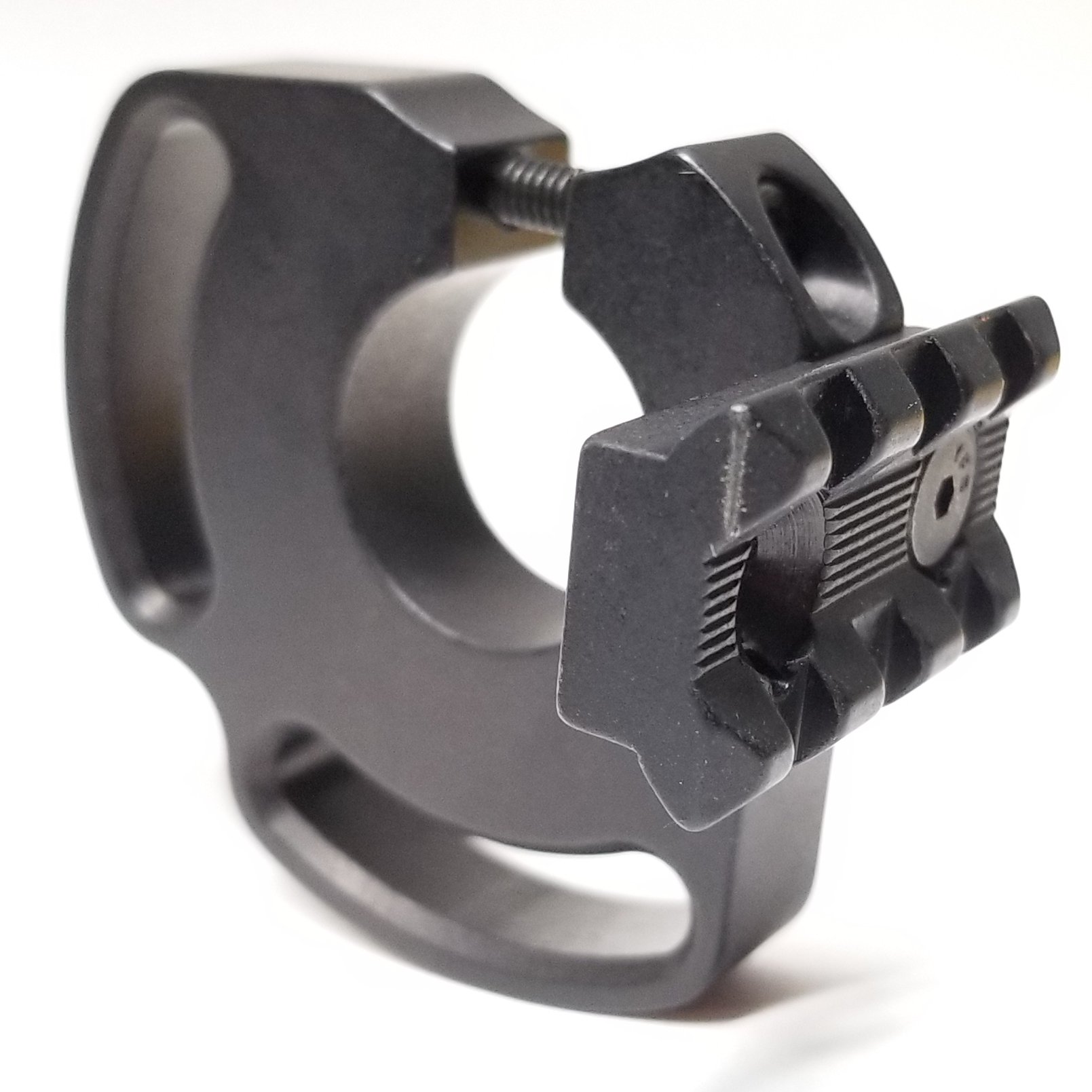 CDM Gear Light Mount with 3-Slot Side Rail, Compatible with Mossberg 590 Shockwave 12 or 20 Ga