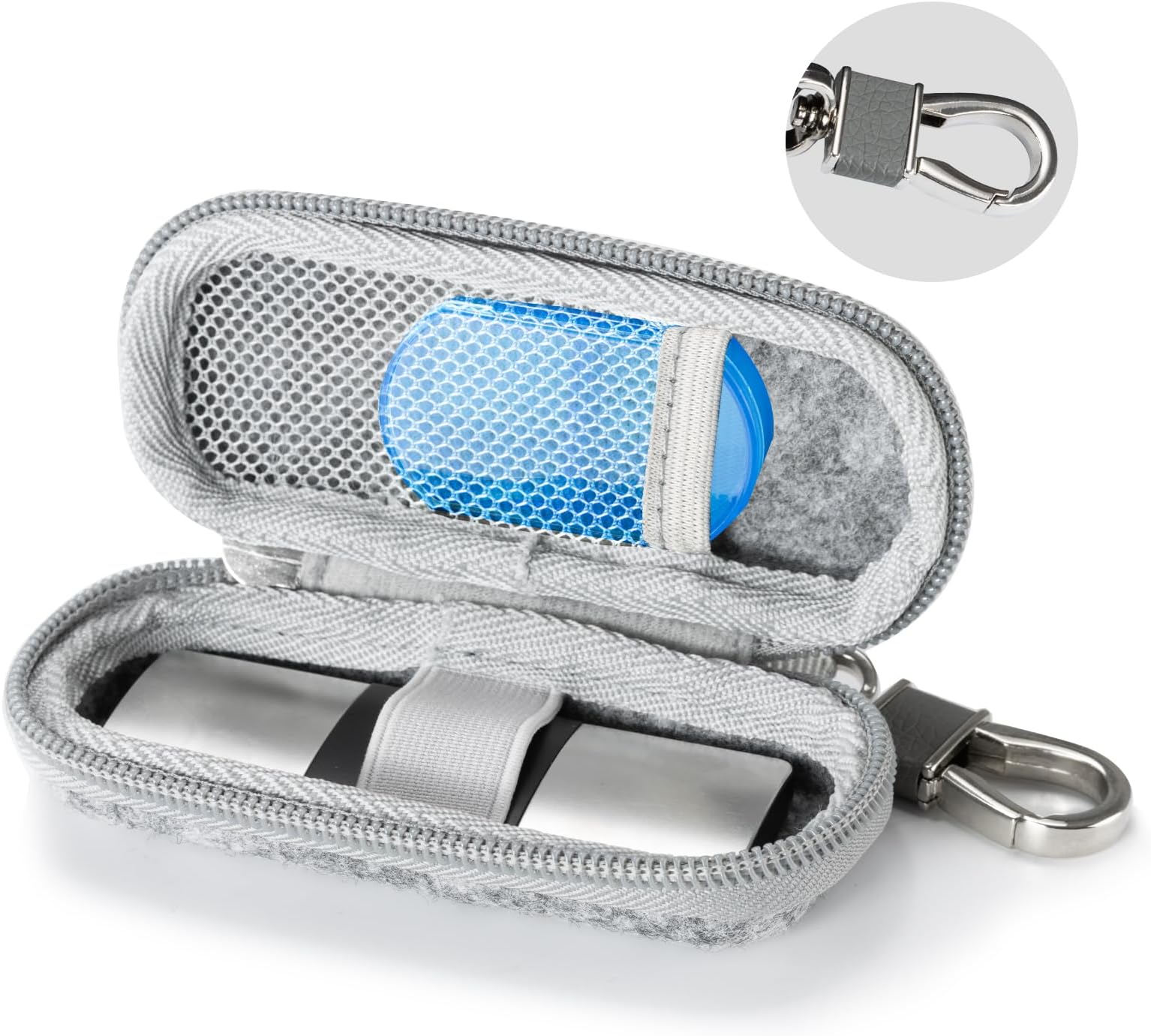 CoBak Case for KardiaMobile ECG Monitor 1-lead/Kardia Mobile Heart Monitor 6-lead/Other Apple and Android Devices - CASE ONLY
