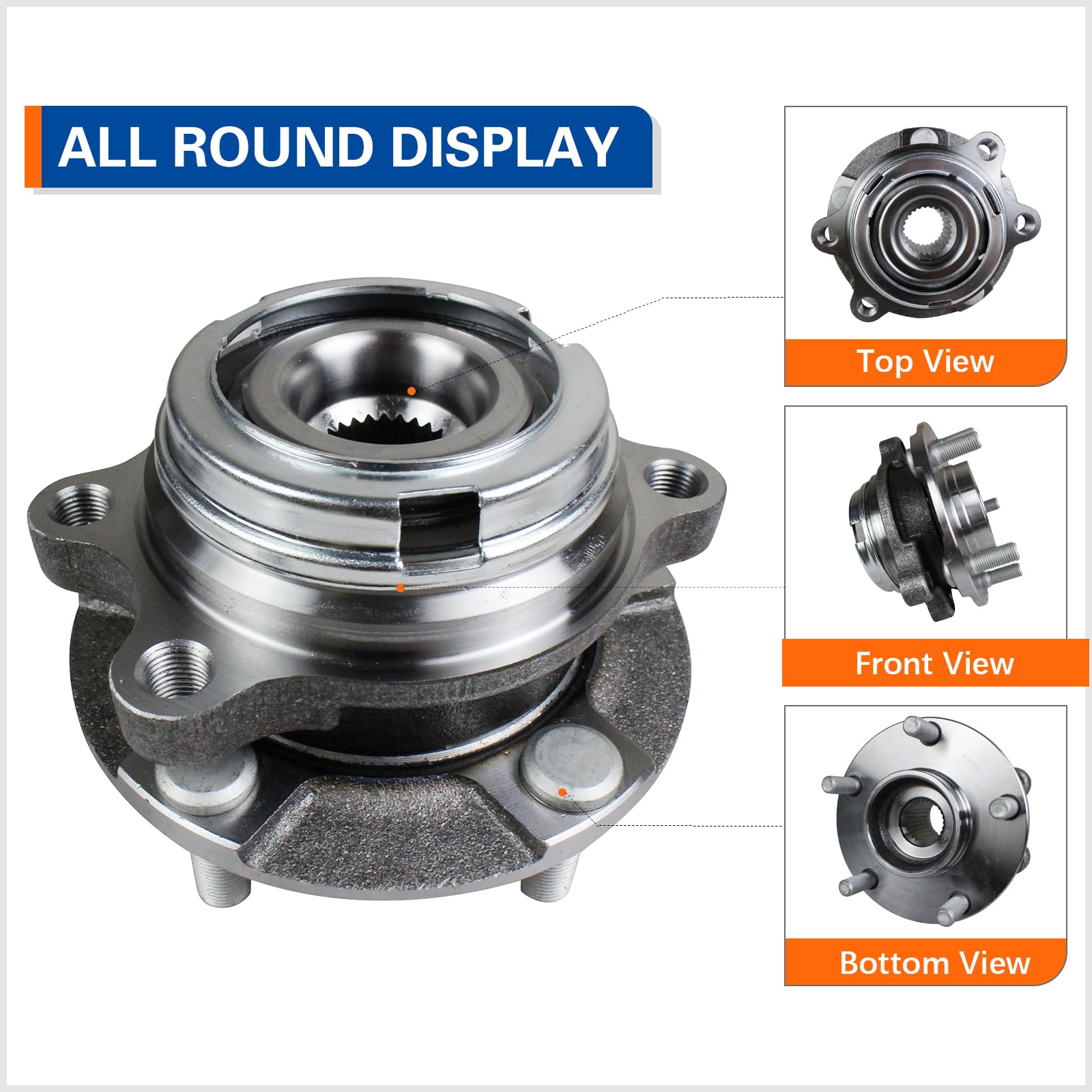 あー2 Amazon.com: PAROD 【Pair of 2】513335 AWD Front Wheel Hub