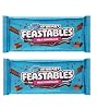 Generic Mr. Beast Feastables Milk Chocolate Beast Bars Bundle, New Formula Smoother and Creamier Texture, 2.1 oz 60g, 2 Count Milk Chocolate Feastables Bars, Full Size