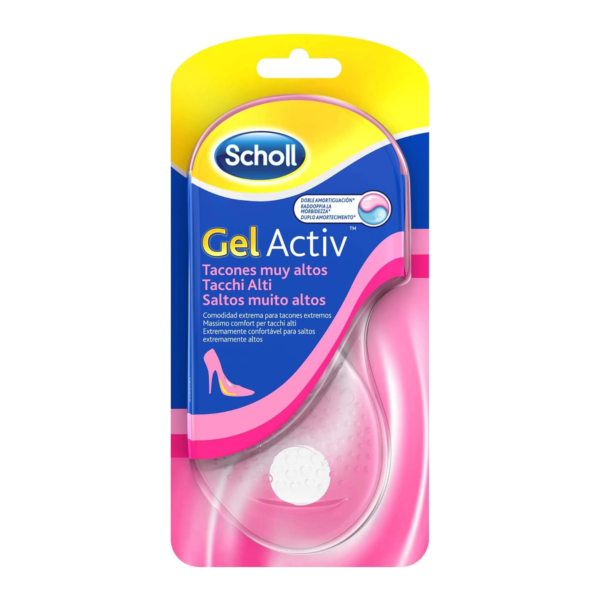 Scholl Gel Activ Solette Donna per Tacchi Alti, 1 Unità