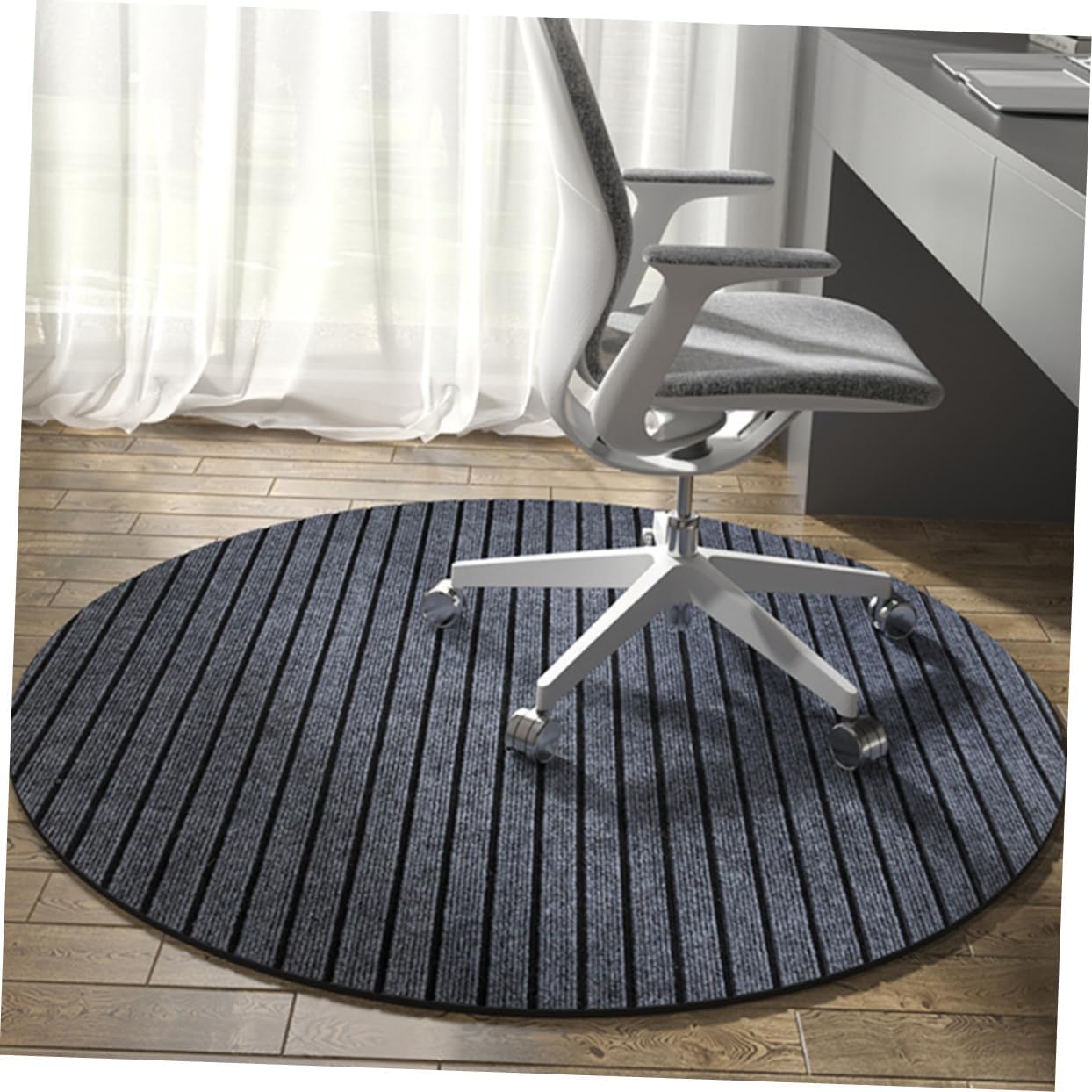 Home Office Computer Mat Chair Rolling Chair Mat Round Floor Protector