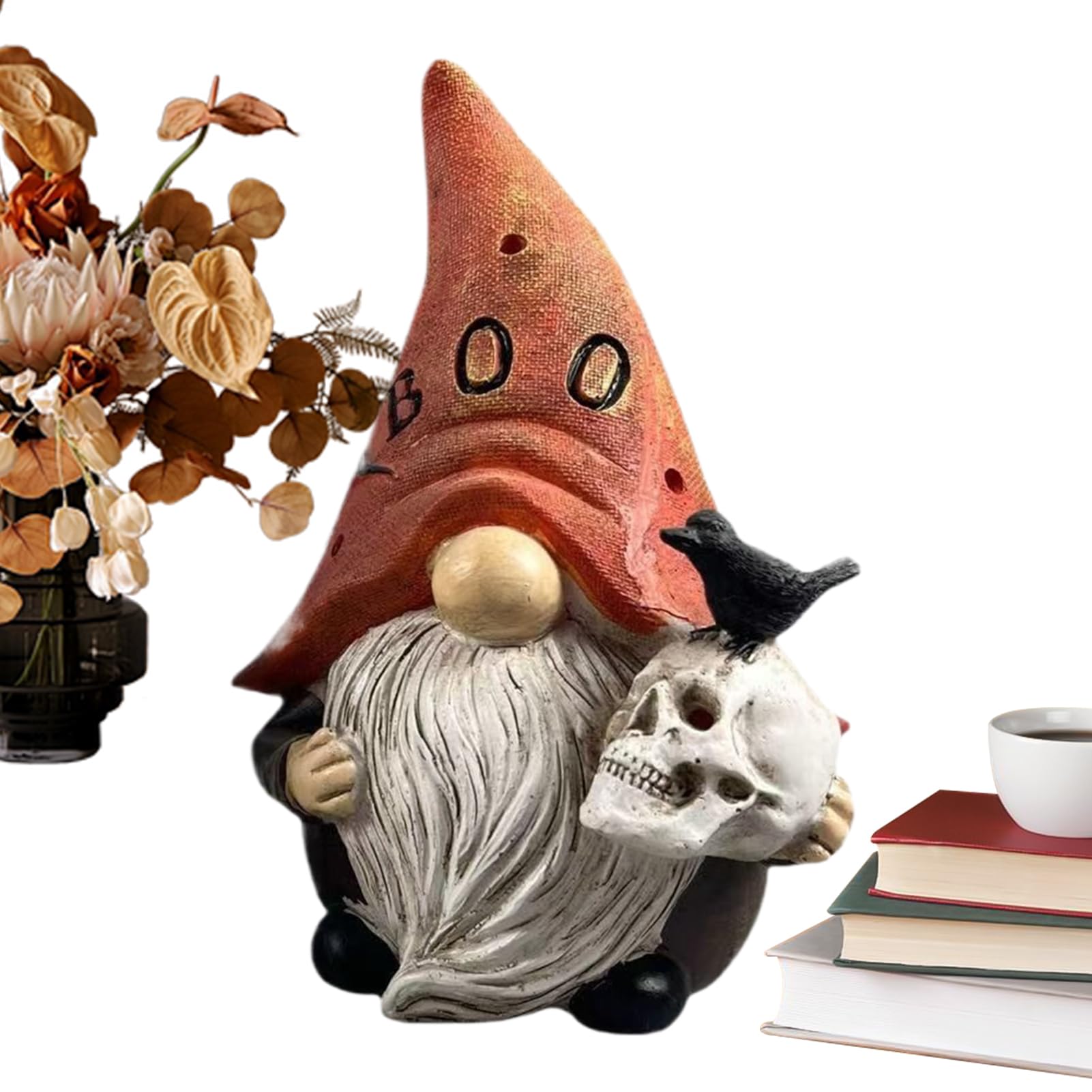 Gnomes d'Halloween extérieur : en finir avec les décors fragiles grâce à la résine robuste