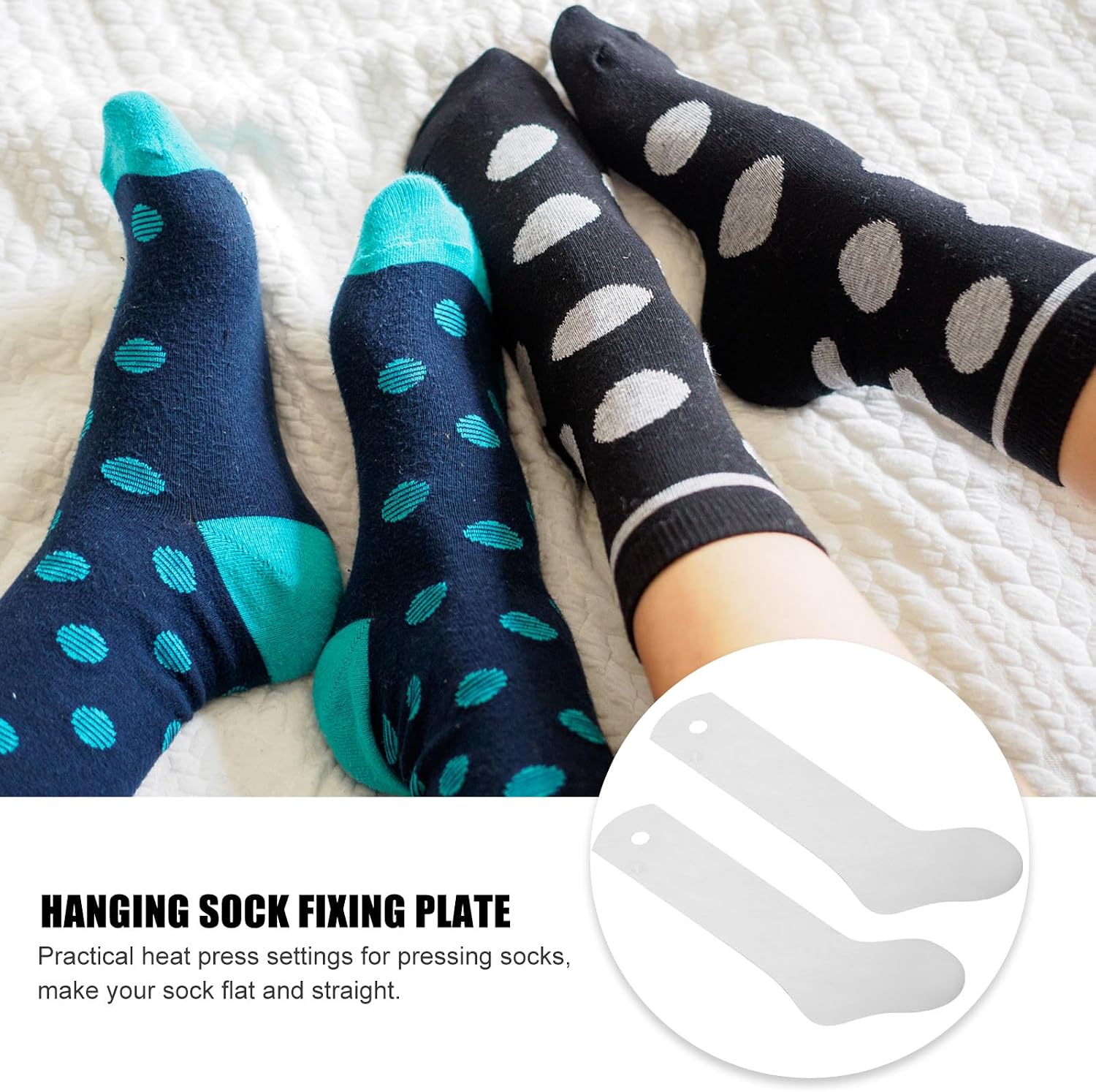 IDEANATEGRATE Aluminum Sock Heat Press Boards Sublimation Printing Jigs DIY Socks Plates