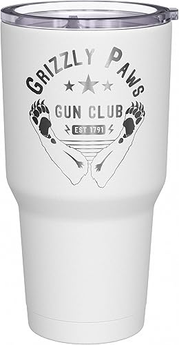 Vista 314 de We The People Holsters - Vaso térmico de 30 onzas, Únete o Muere, Negro