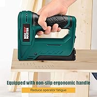Vista 8 de NEU MASTER Electric Staple Gun, Cordless Staple Guns with Staples & USB Charger, Heavy Duty for Upholstery, Crafts, Carpentry, Material Repair