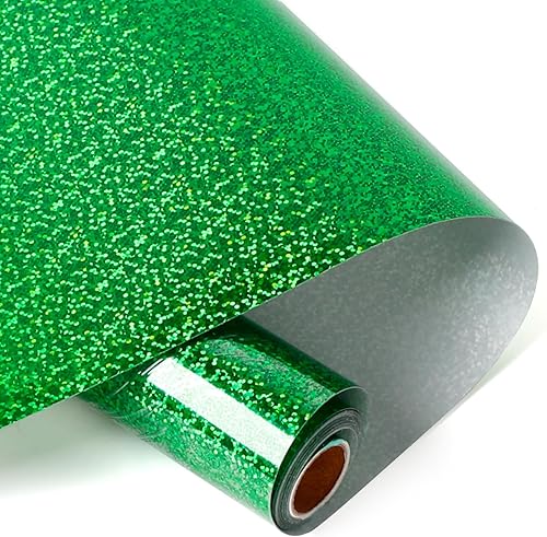 Miniatura 44 de HTVRONT Negro + Blanco 12 Pulgadas x 4.27 Metros Rollo de Vinilo Permanente Mate con Cinta de Transferencia, 2 Rollos, Patrón de Burbujas