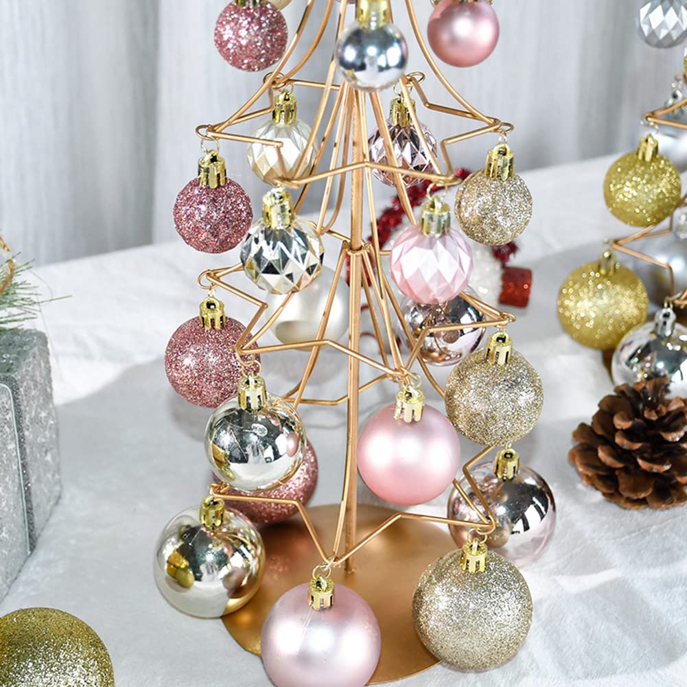 Dingfeiyu Kerstboomornamenten acryl, binnendecoraties, kerstballen