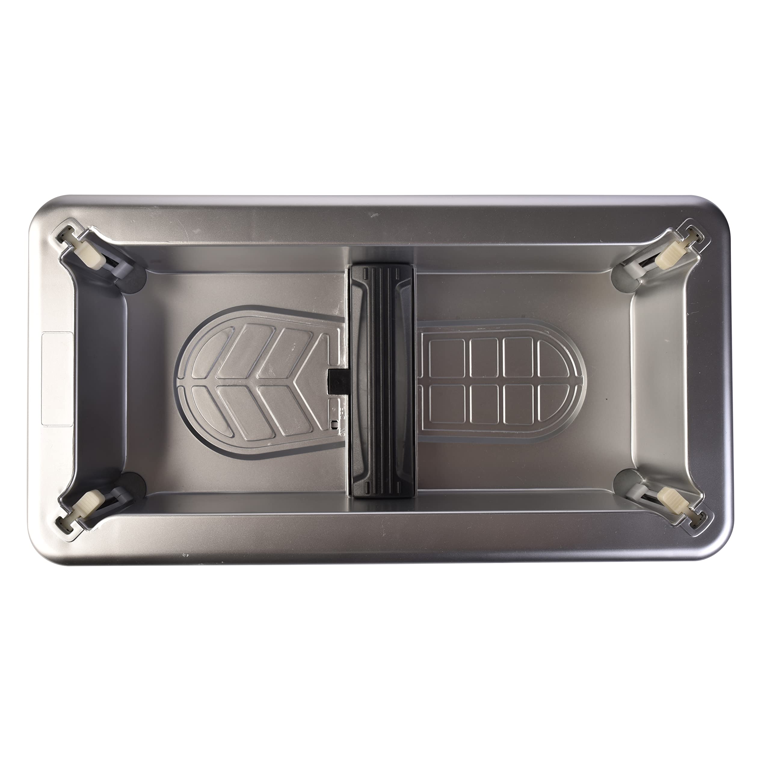 Amc Distributore automatico copriscarpe professionale ABS acciaio 100 pz Grigio