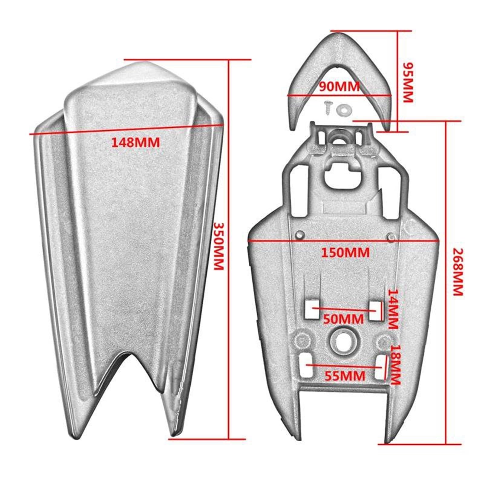 Soziusabdeckung Höcker Für Aprilia RS660 RS 660 Tuono 660 (2020–2025) Heckverkleidung Für Den Soziussitz Soloverkleidung(Mattschwarz)
