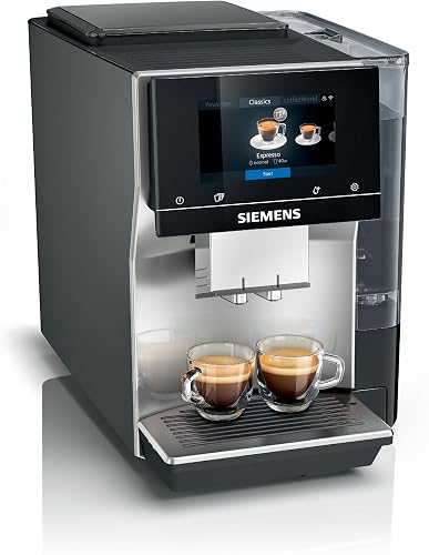 Fully automatic coffee machine, EQ700 classic, Inox silver metallic - 1