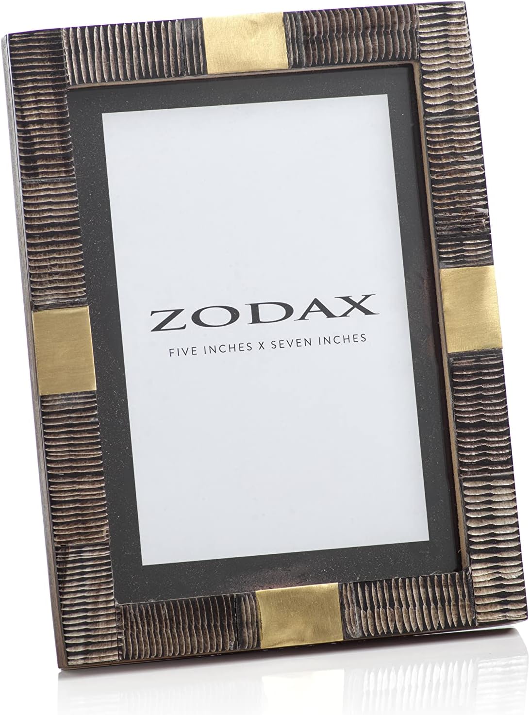 Zodax Lagos Horn & Brass Photo Frame | 5 x 7