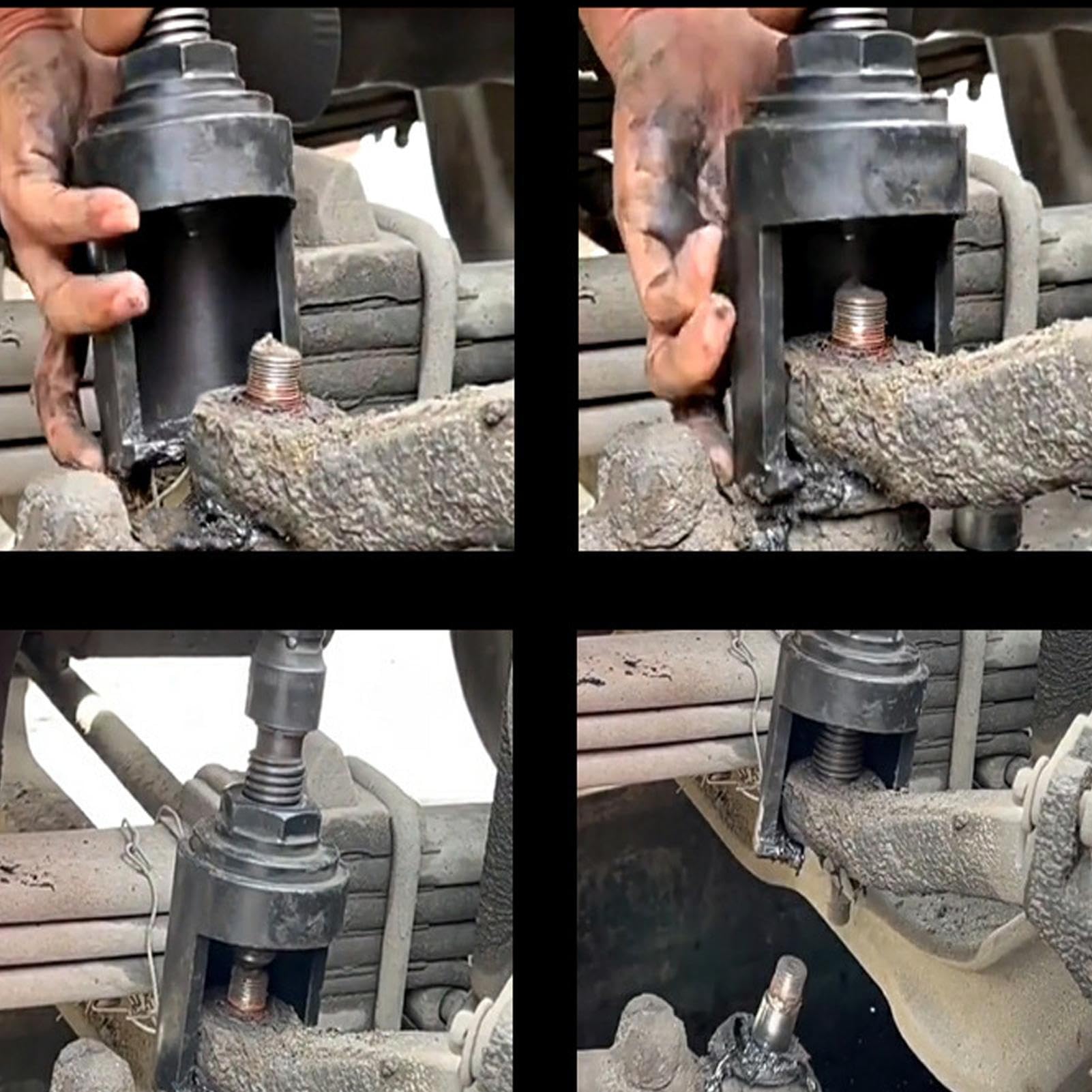 Attrezzo Separatore Giunti Sferici Manico Ergonomico Rinforzato Resistente | Estrattori A Per Snodi Sferici Adatto Per Auto, Camion, ATV E Moto