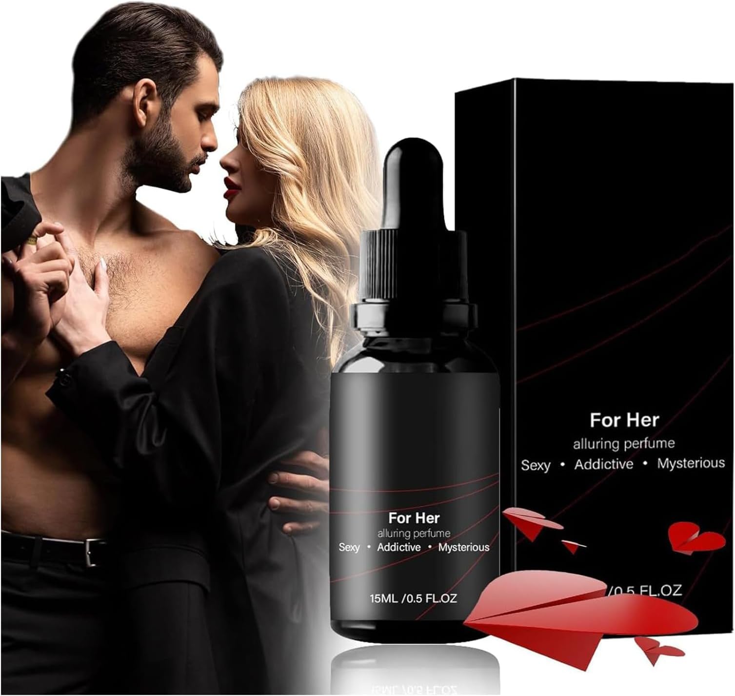 Godas Perfume for Woman,Long Lasting Perfume for Women,Pheromones Perfumes for Women,Enhanced Essence Original,Scent Enchanting Scents Unleash Your Charm,Will Get You Noticed (1 Pcs)