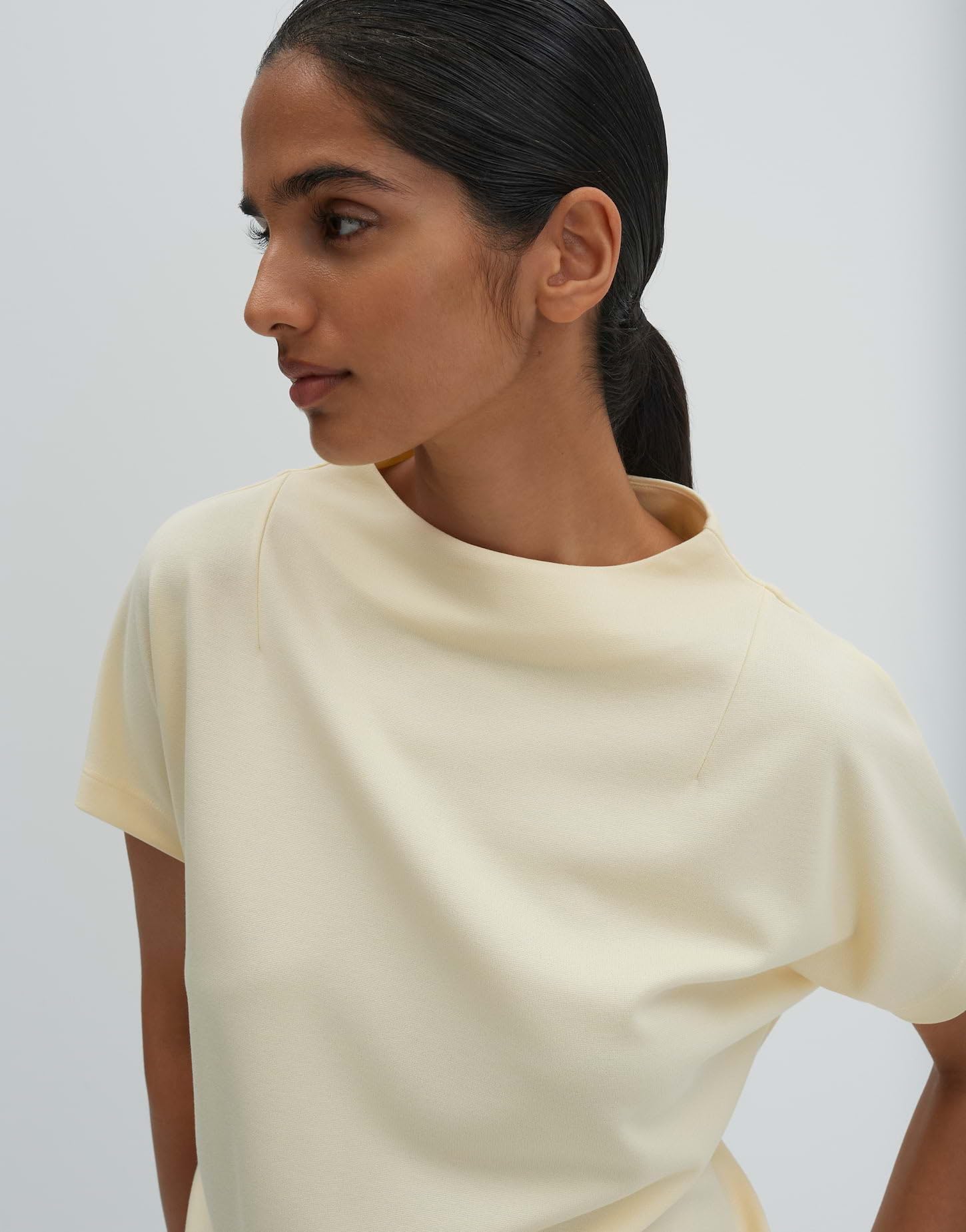 someday Damen Kurzarmshirt | Weiches Jerseyshirt aus ECOVERO™ Viskosemix Regular Fit