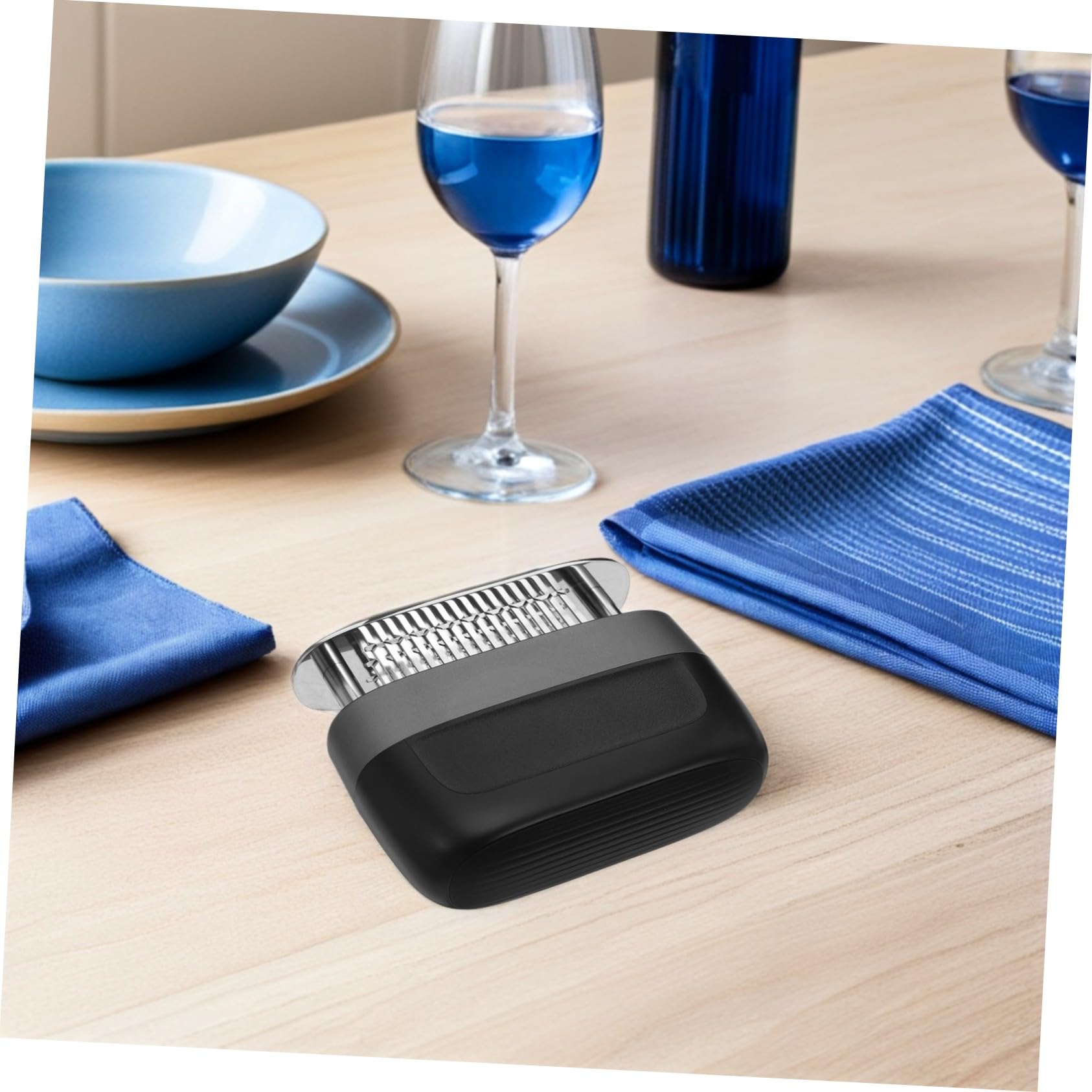 Healifty Ablandador de Carne Agujas Ultraafiladas para Carne de Res Pescado y Aves para Cocinar Casa Herramienta de Cocina de Acero Inoxidable
