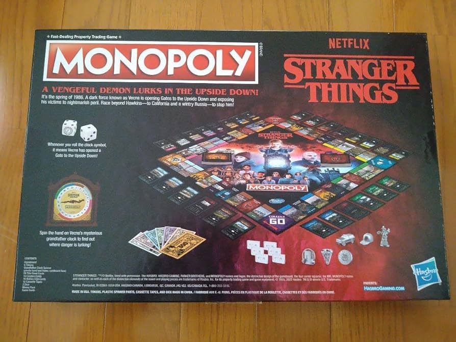 Amazon.co.jp: ストレンジャーシングス モノポリー コラボ