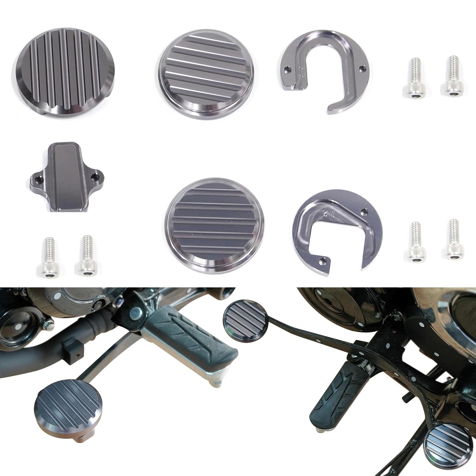 Amazon | ダックス125 右ブレーキペダルカバー DAX 125 バイク 左