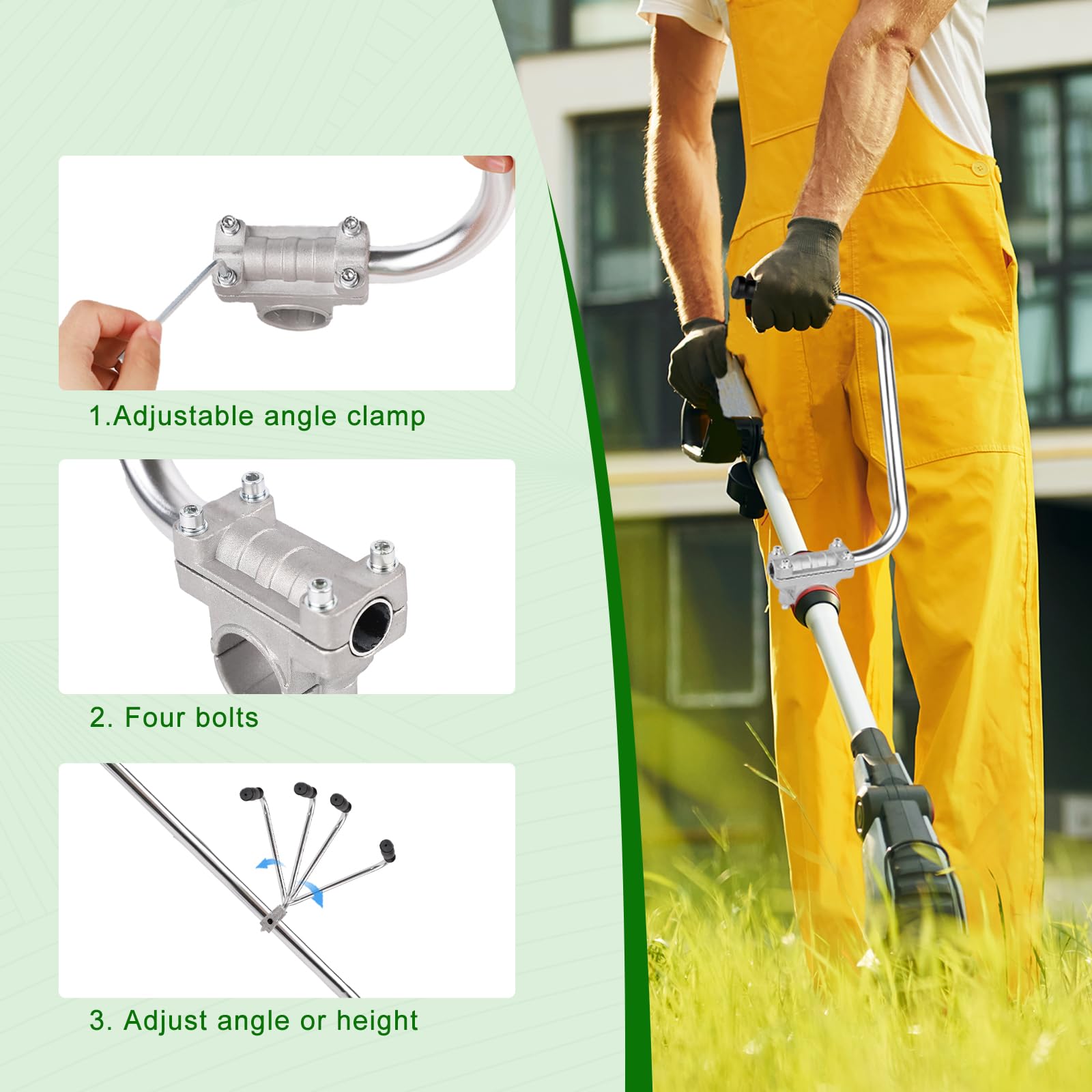 H-Ster Kantenmaaier Riek 40V - Grastrimmer - Snijdiameter 420mm (zonder accu