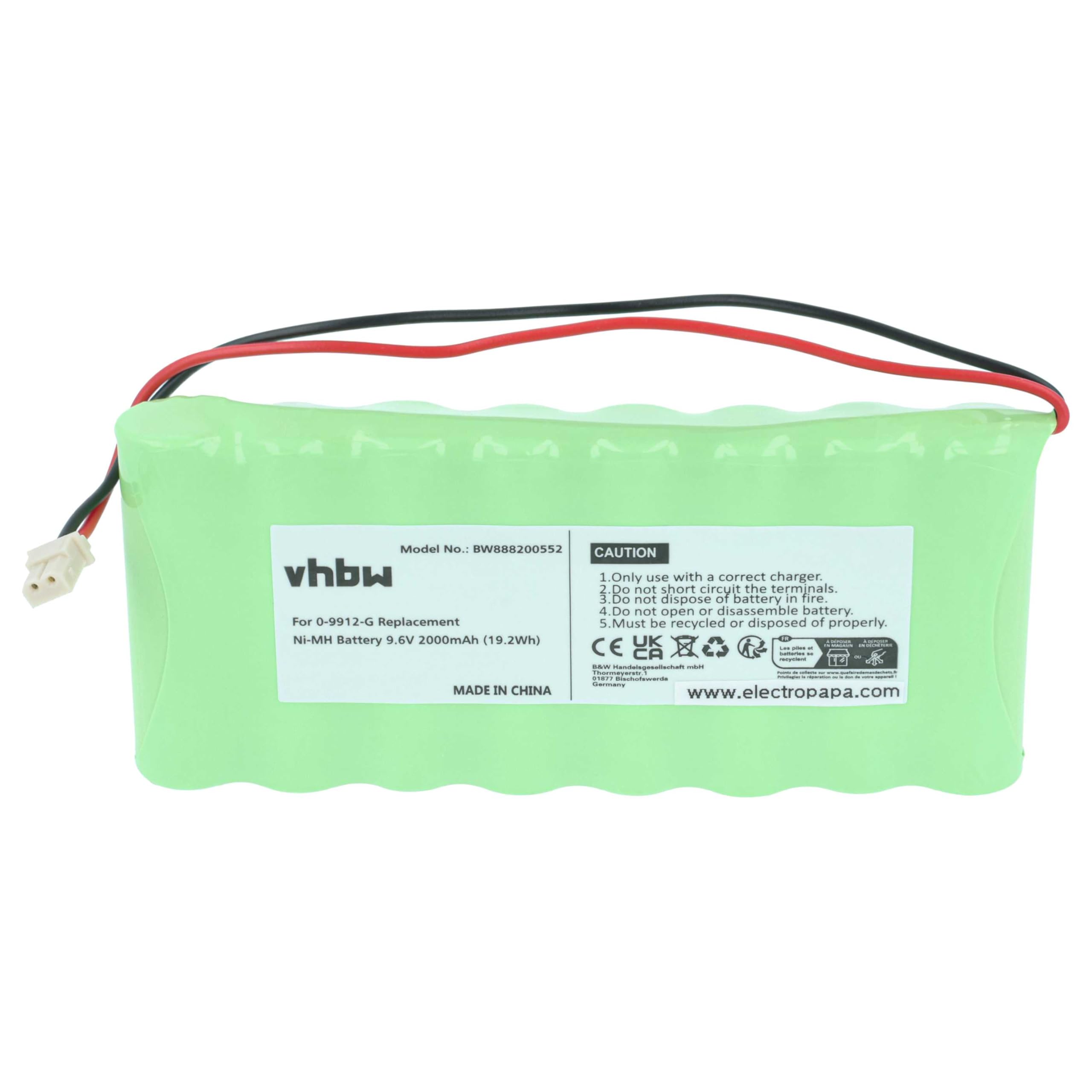 vhbw 2X Batterie Compatible avec Visonic PowerMaxComplete