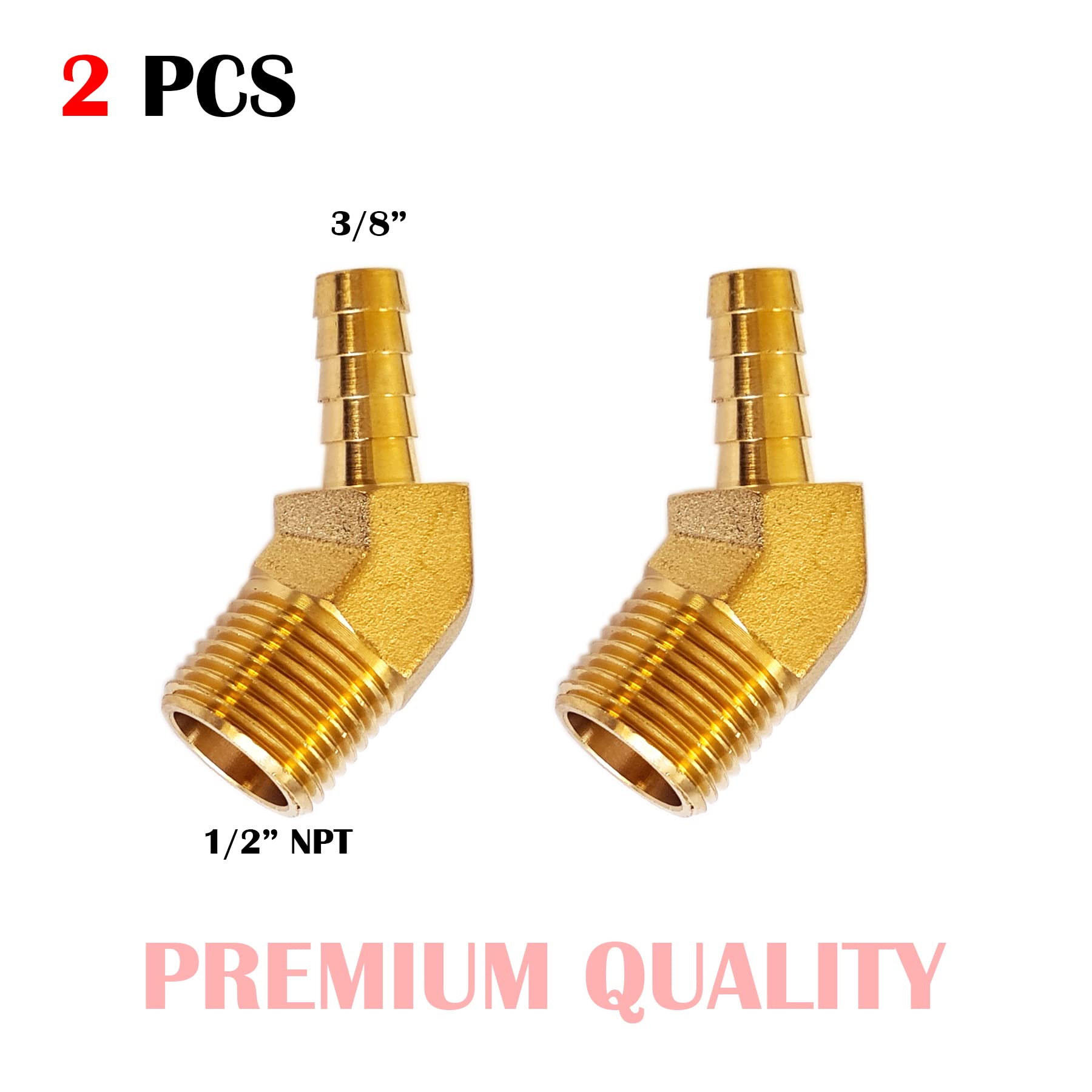 2PCS PREMIUM 3/8
