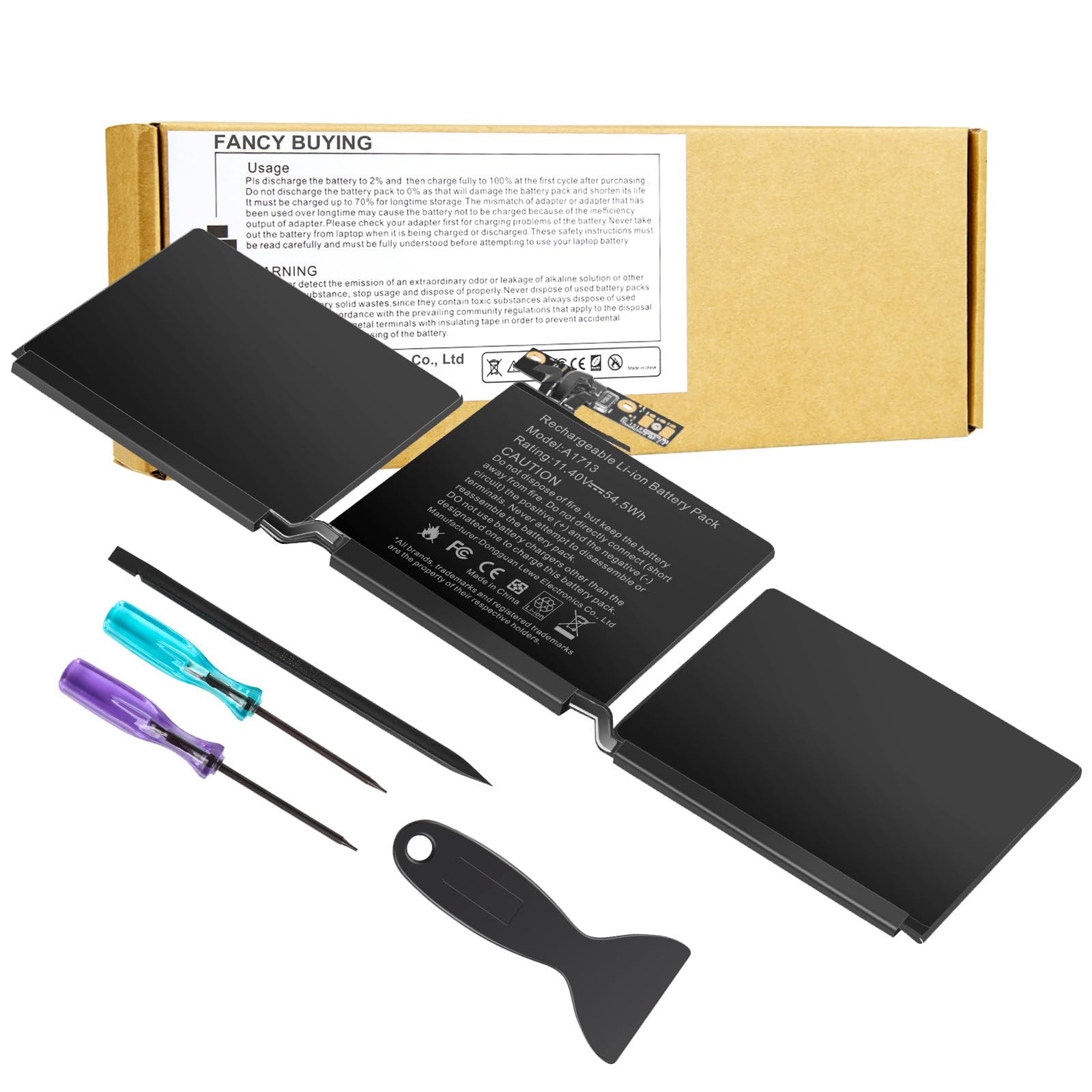 Amazon.com: Fancy Buying Battery A1713 A2171 for MacBook Pro