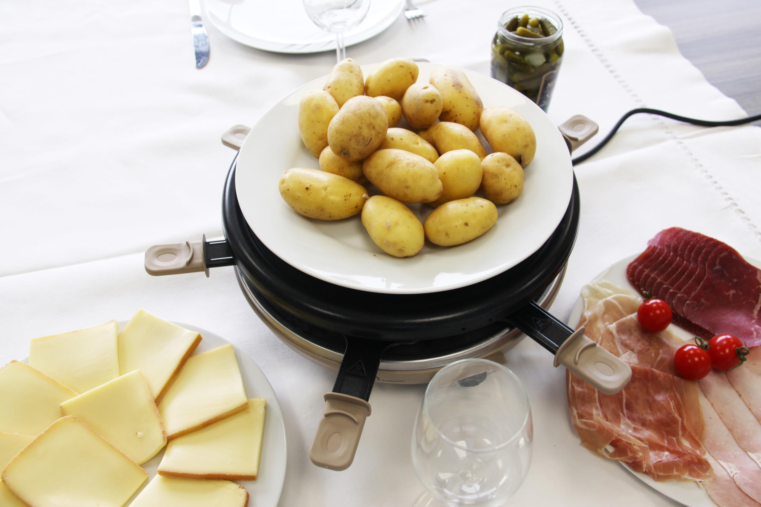 Appareil à Raclette, Meuuuh Duo, Rouge Brique - Ref 8631 – Little
