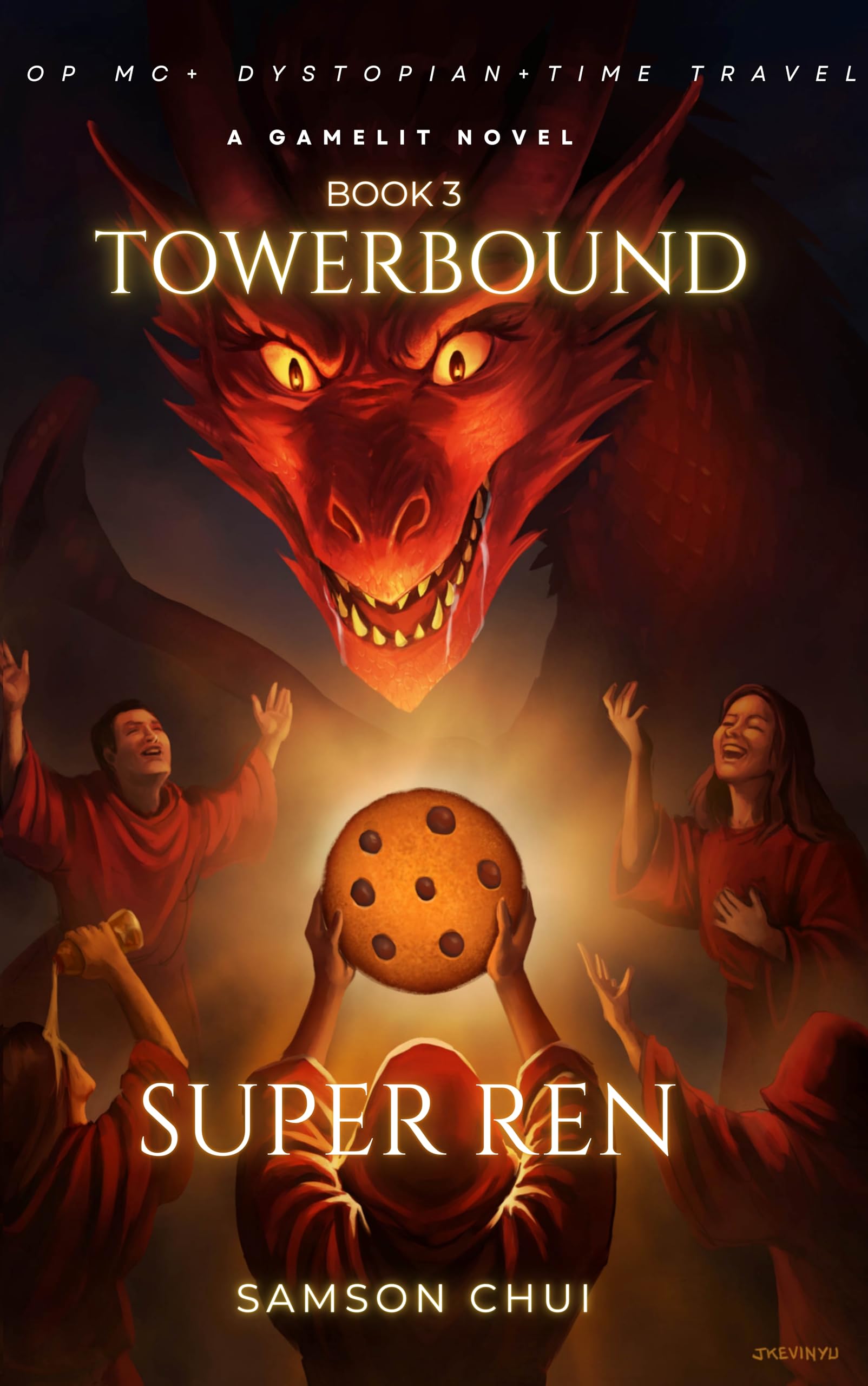 Towerbound Book 3: Super Ren (A GameLit Novel | OP MC + Dystopian + Time Travel) (Towerbound (LITRPG + REGRESSOR + OPMC))