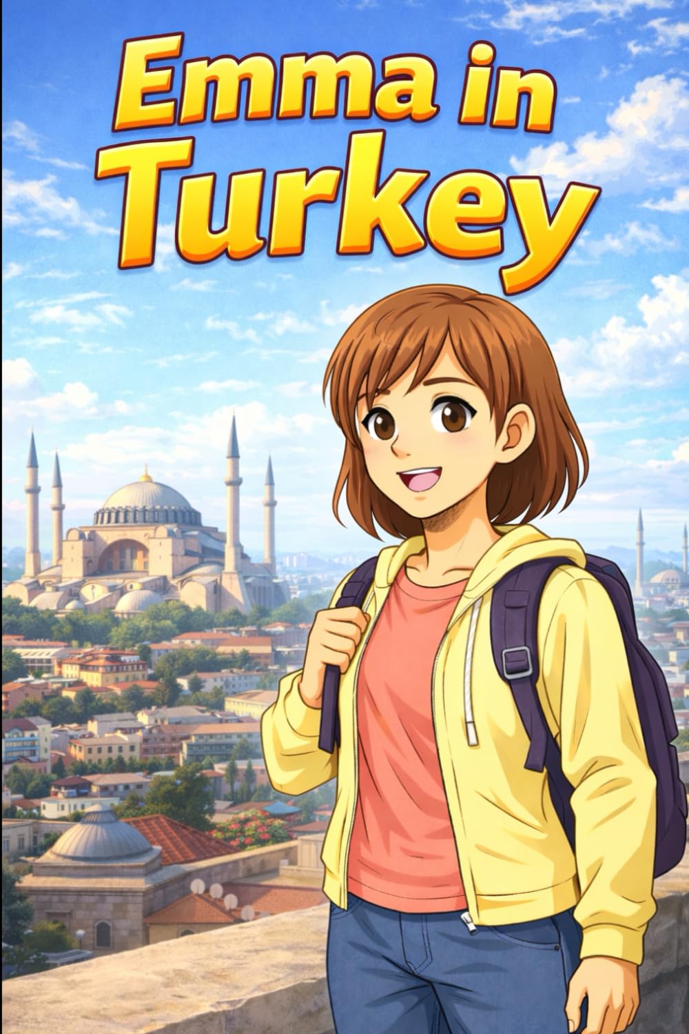 Emma in Turkey: A Simple Story in Easy English for Kids and Early Learners, with Short Sentences, Visual Storytelling, Supporting Reading Skills, ... Development (Easy English Travel Stories)
