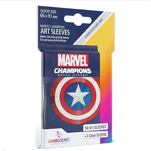 Gamegenic Marvel Art - Mangas de Capitán América (G10096), varios colores