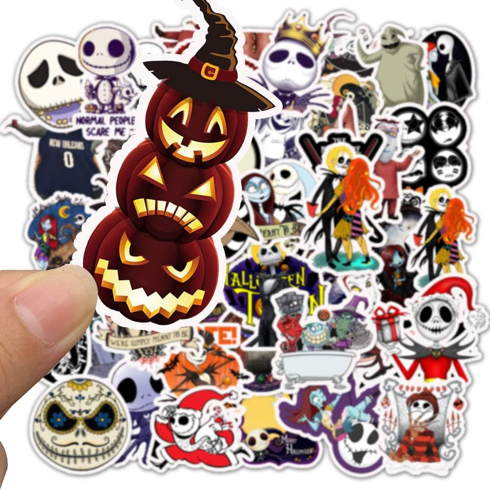 Nightmare Before Christmas Stickers 50 PCS