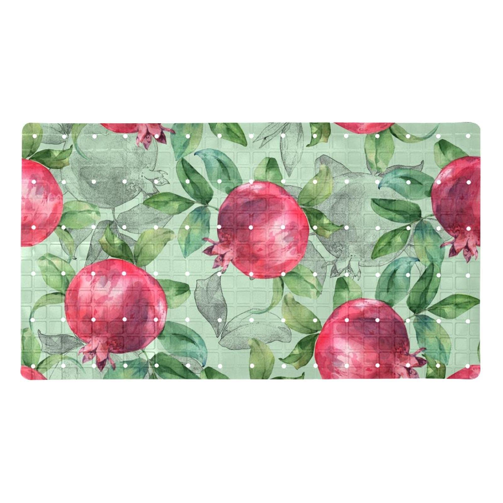 Tapis de baignoire antidérapant contre l'eau stagnante 40 x 70 cm