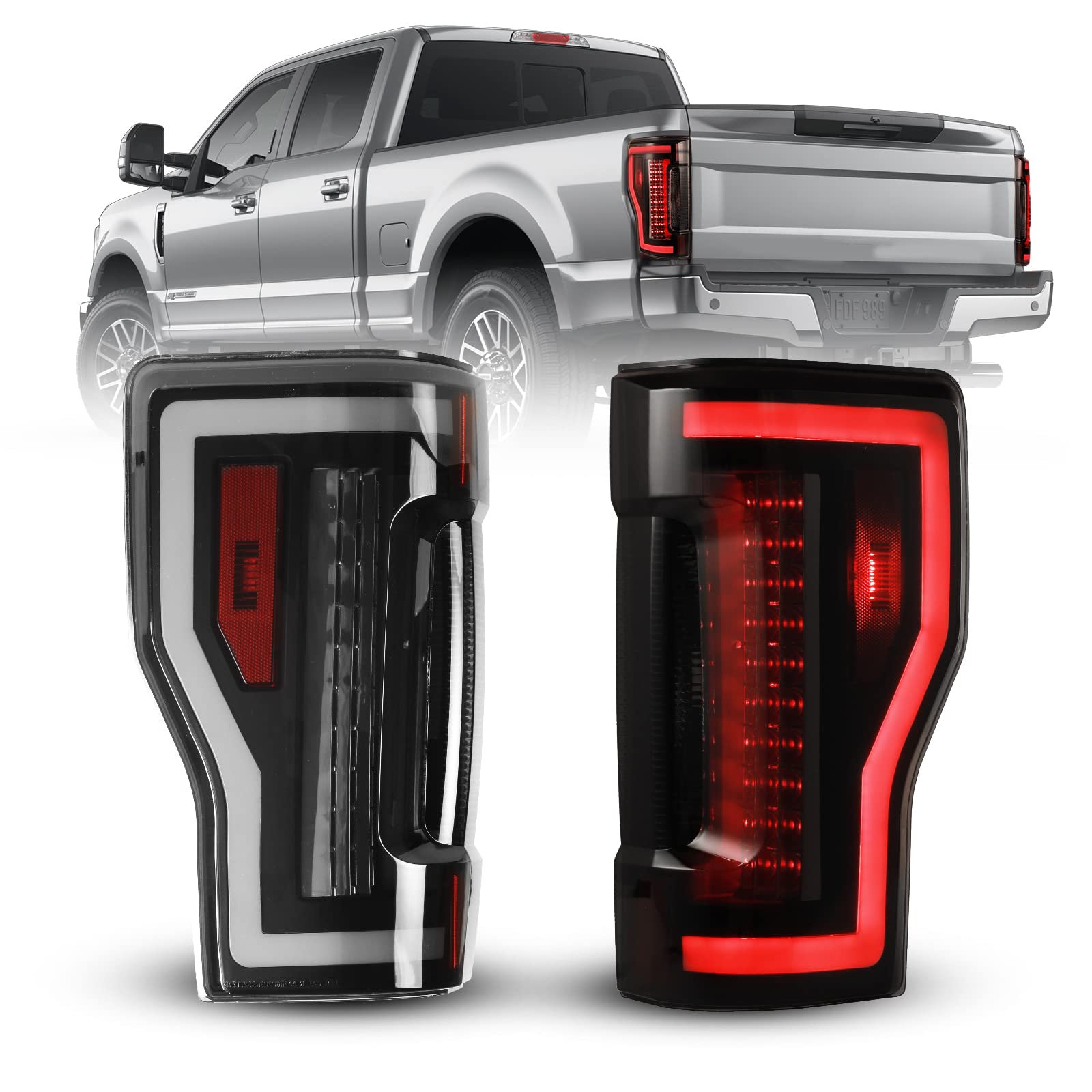 からのお ROXX for 20172018 Ford Super Duty F250 F350 F450 Full LED Black