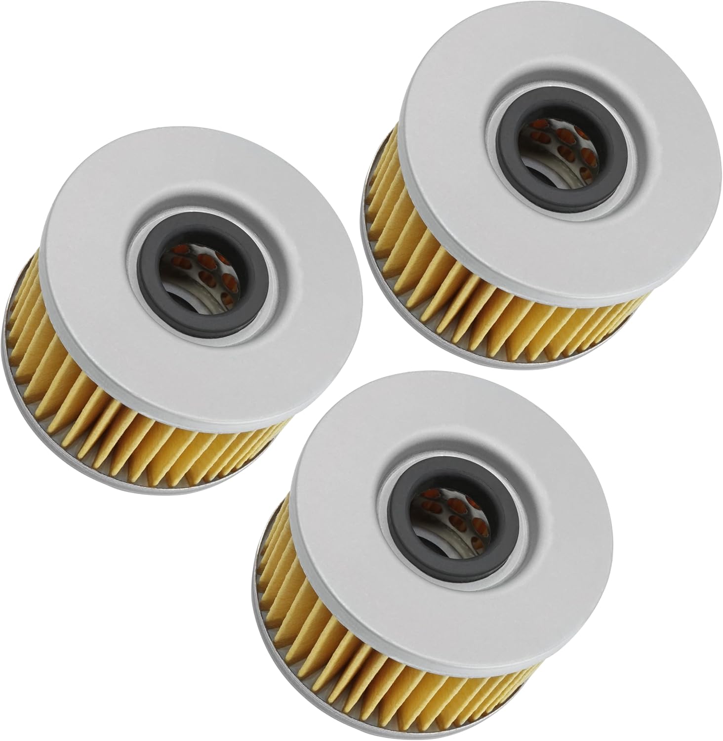 Caltric 3 Pack Oil Filter Compatible with Honda Pioneer 700 Sxs700M2 Sxs700M4 2014-2026