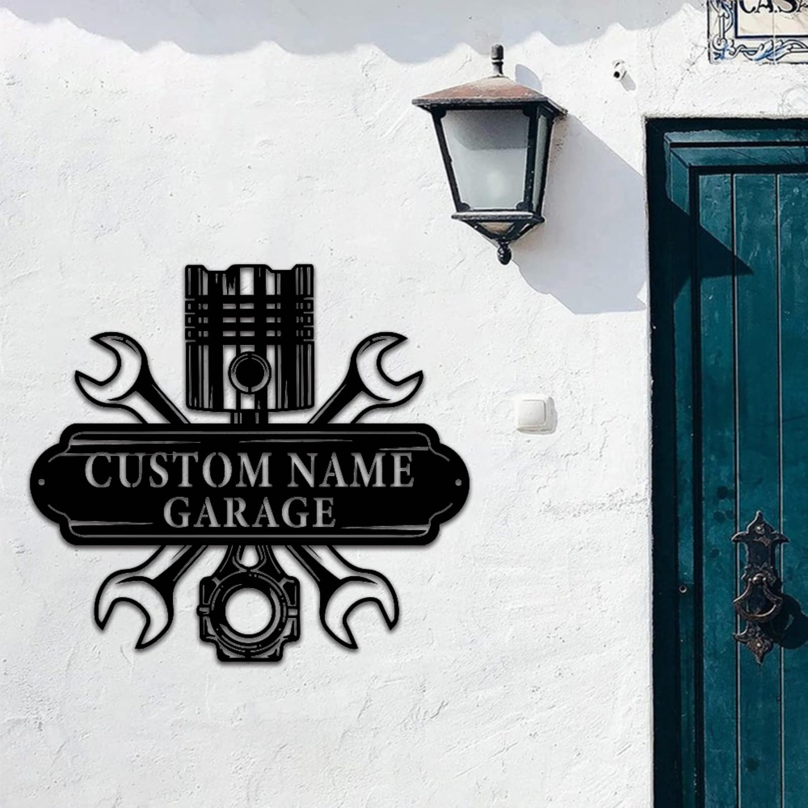 Amazon.com: Custom Garage Metal Wall Art, Personalized Workshop