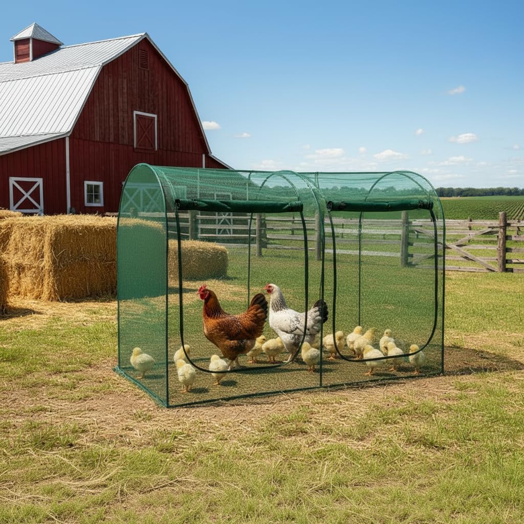 Crop Cages for Garden Plant: 8.2x4.1x6Ft Shade Cloth Plant Cage, Plant Netting Cover with Zipper, Raised Bed Cover, Plant Cover from Animal Wind-Resistant Garden Cage for Fruit Vegetable Flower