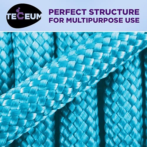 Vista 171 de TECEUM - Cuerda resistente 1000 de 1000 / 200 / 100 / 50 pies, más de 40 colores, cuerda para supervivencia y campamento, cuerda de nailon Patriot