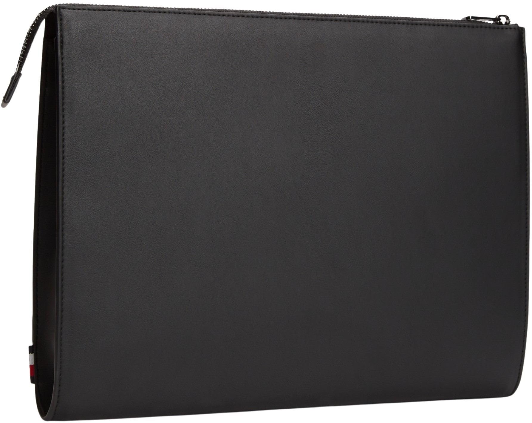 Tommy Hilfiger Housse tissée pour ordinateur portable AM0AM14303 pour homme, autres petits accessoires, noir (noir), taille unique