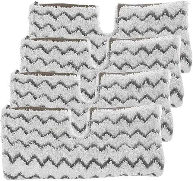 4 Pack S6003UK Pads Replacement Shark Steam Mop S6001UK S6003UK Klik n' Flip Corded Steam Pocket Mop