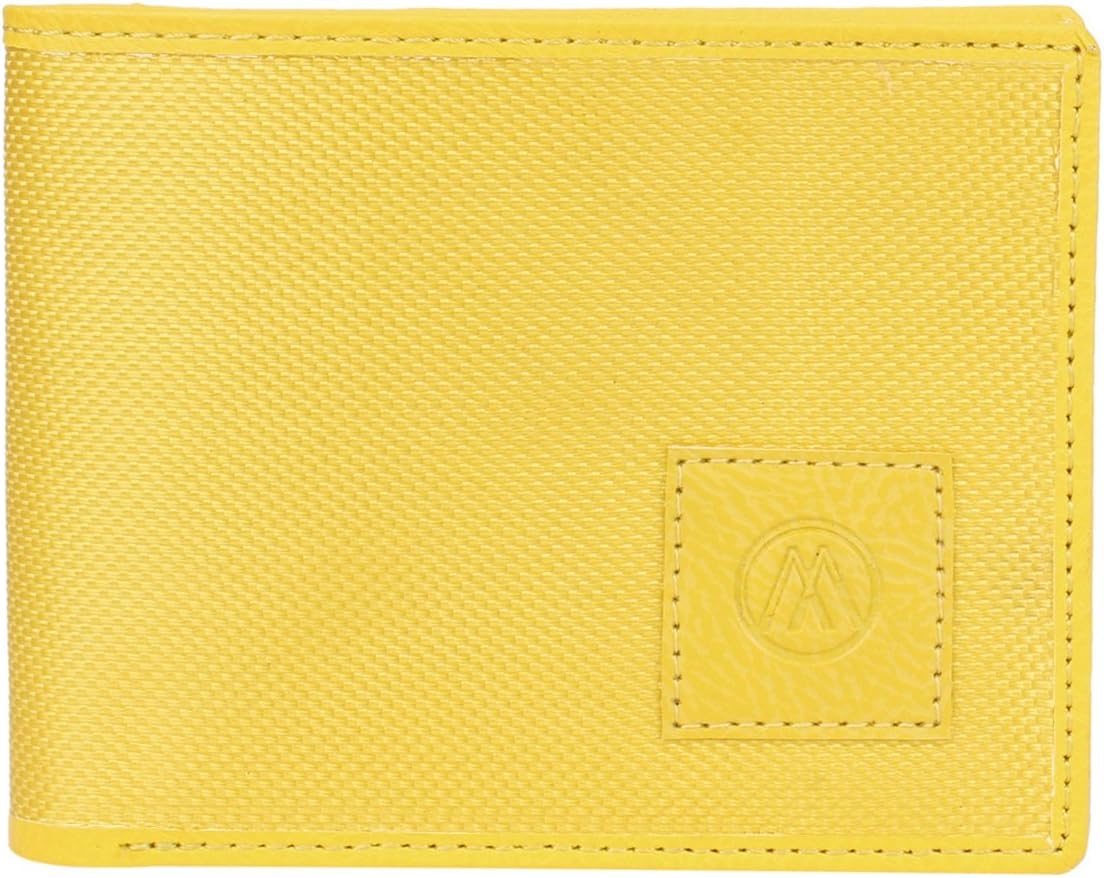 MarkQues Yellow Tetoron Men's Wallet (MR-4411)