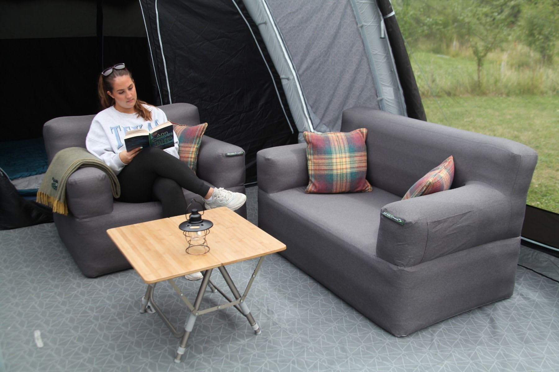 Outdoor Revolution Campese Duo Two Seat Sofa and Chair Set