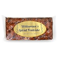 Vista 1 de Williamson's - Pastel de frutas con especias, pastel de frutas, recién hecho, aperitivo gourmet, regalo de comida con frutas finas y nueces