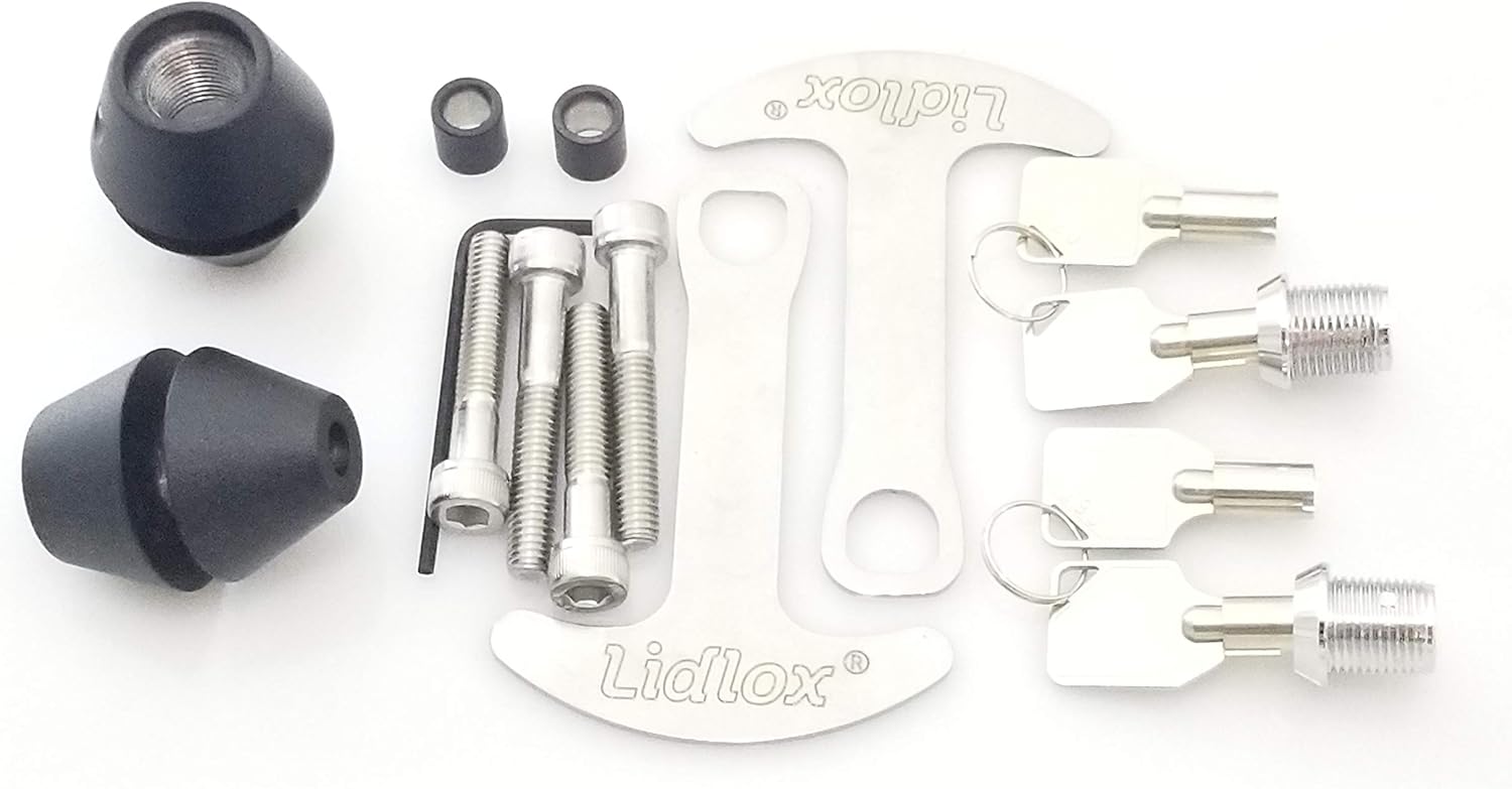 Lidlox 2004-B Helmet Lock for Metric Bikes (Black) South Korea Ubuy