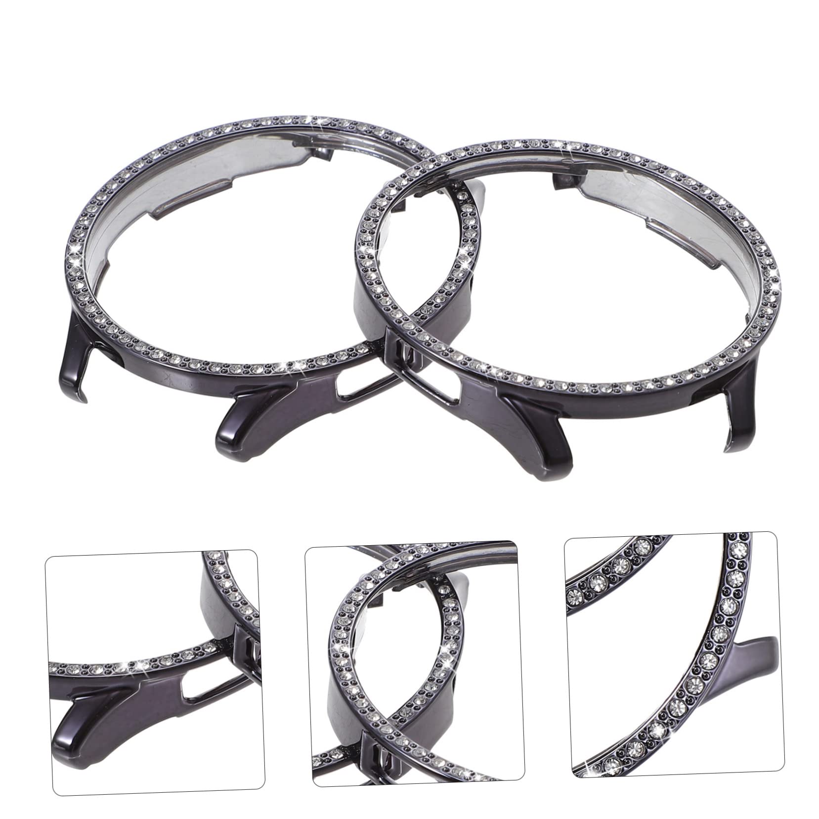 OSALADI 10pièces Coque Décorative Brillante pour Montre Édges pour Smartwatch Watch Accessoire De Élégant Et Pratique