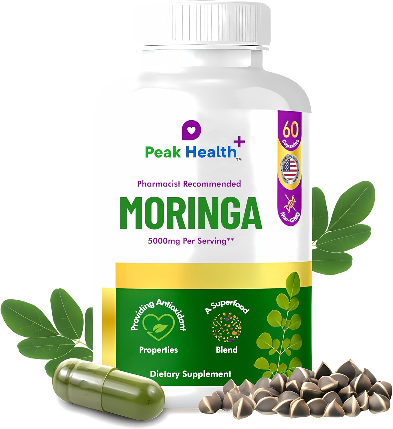 Moringa Capsules – Pharmacist-Formulated...