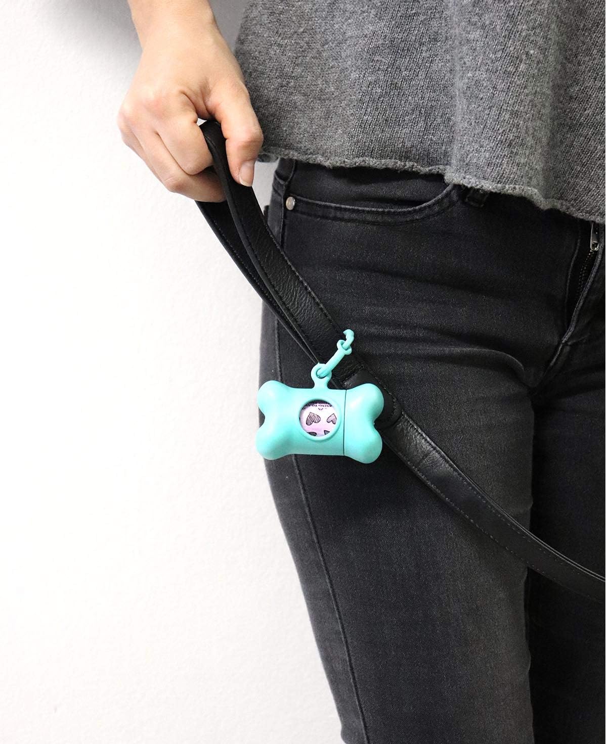 UNITED PETS Bon Ton Nano Jungle Dispenser / Bag Holder for Small Dogs