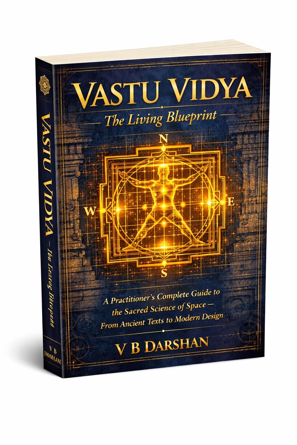 Vastu Vidya The Living Blueprint grand livre d'architecture sacrée