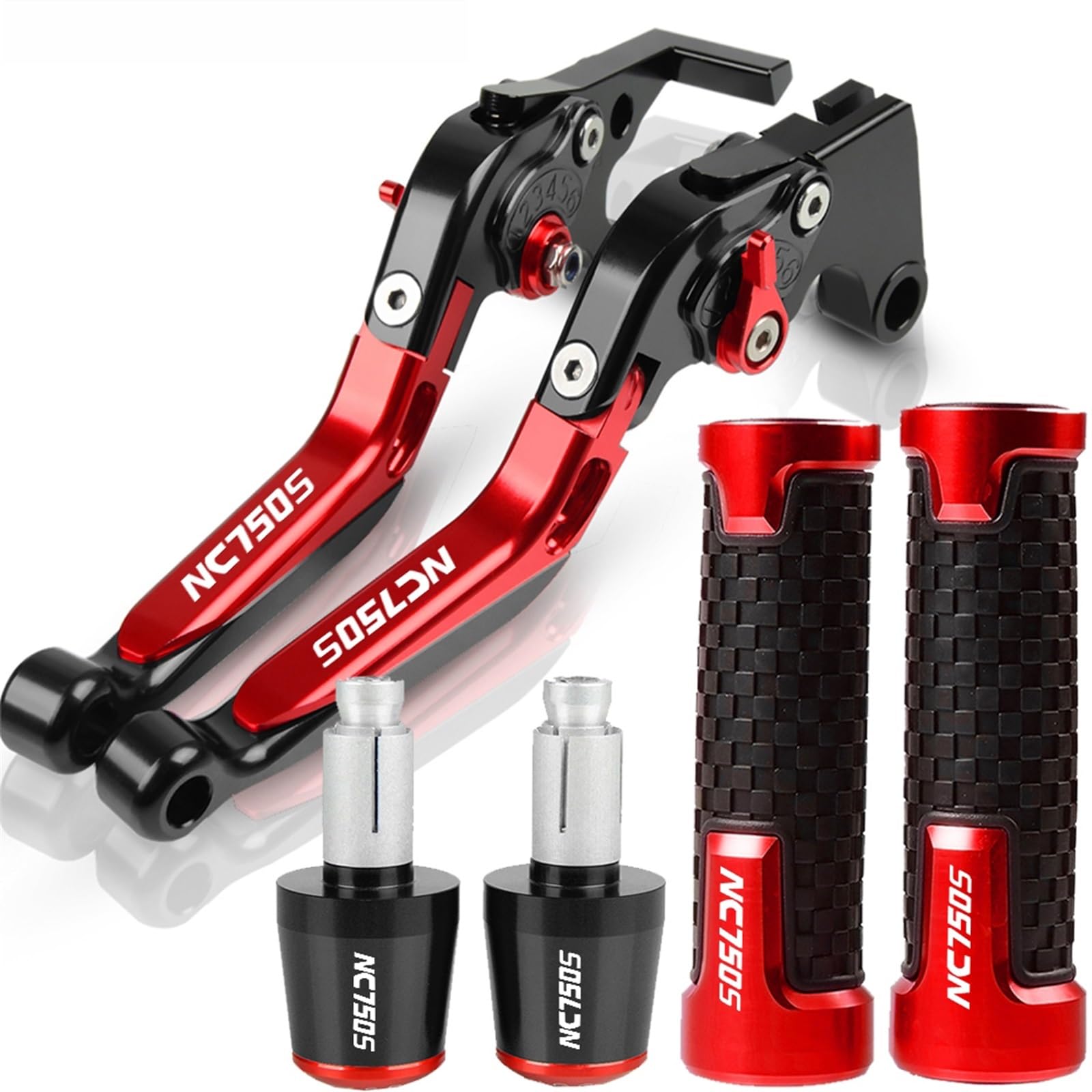 Leviers d'embrayage et de frein réglables Honda NC750S pour un meilleur confort de pilotage