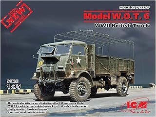 ICM ICM35507 W.O.T.6, 1:35-Model W.O.T. 6, WWII British Truck, Grey