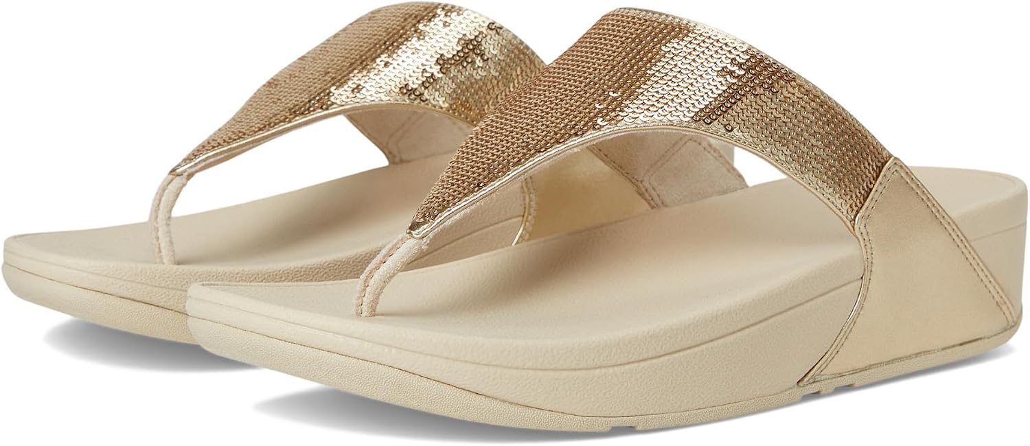 FitFlop Women's, Lulu Sequin Thong Sandal